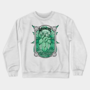 Absinthe Hearted Crewneck Sweatshirt